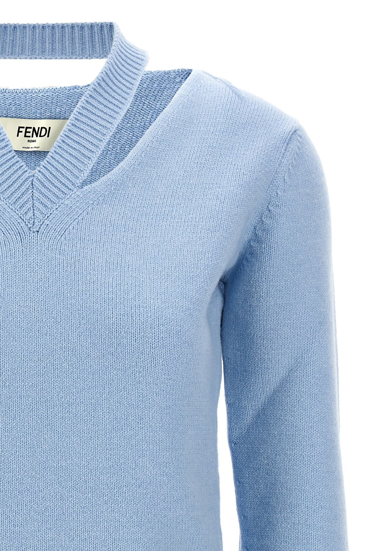 Fendi Women Cut-Out Sweater