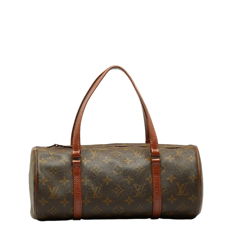Louis Vuitton Monogram Papillon 30 Handbag M51365 Brown PVC Leather Louis Vuitton