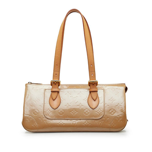 Louis Vuitton Monogram Verney Rosewood Avenue M93509 Nozzet Beige Patent Leather Louis Vuitton