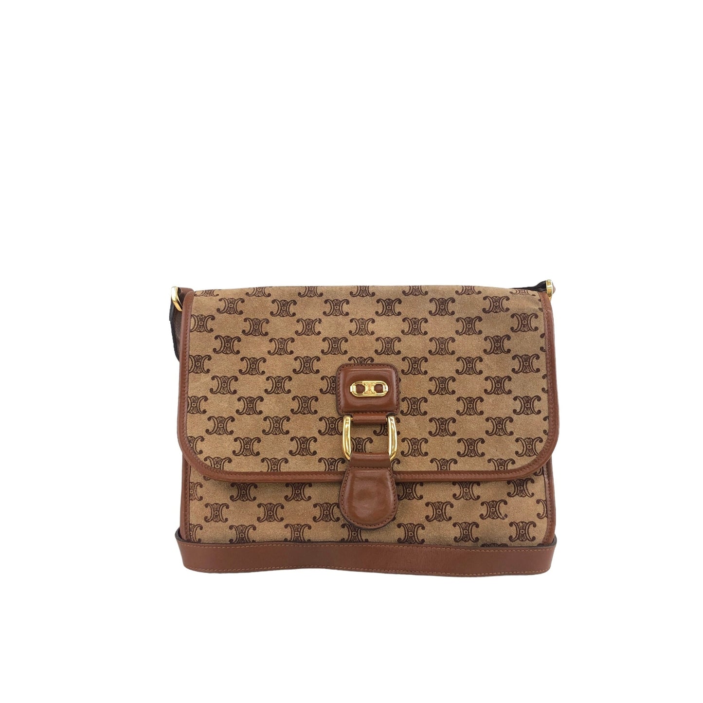 CELINE Shoulder bag Brown aimcin
