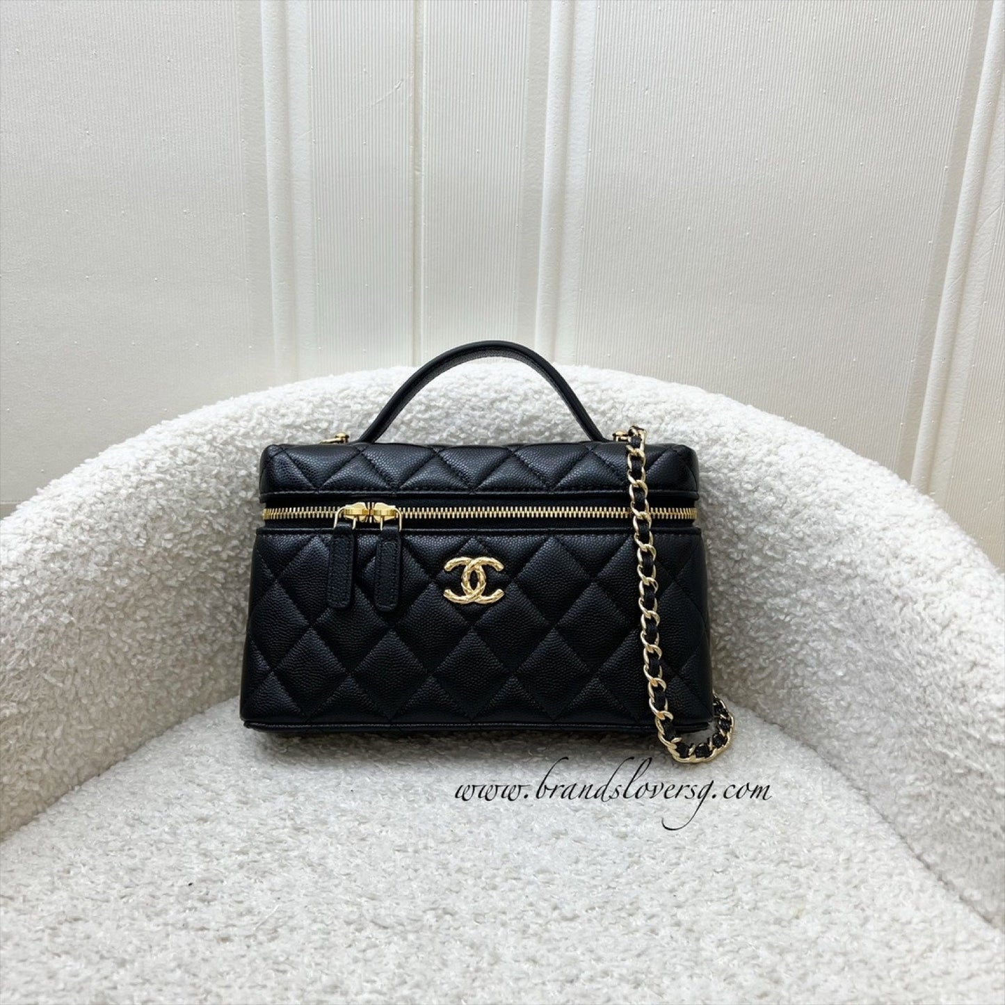 Chanel 26C Vanity / Clutch with Vanity Bag - Rovelle Bags