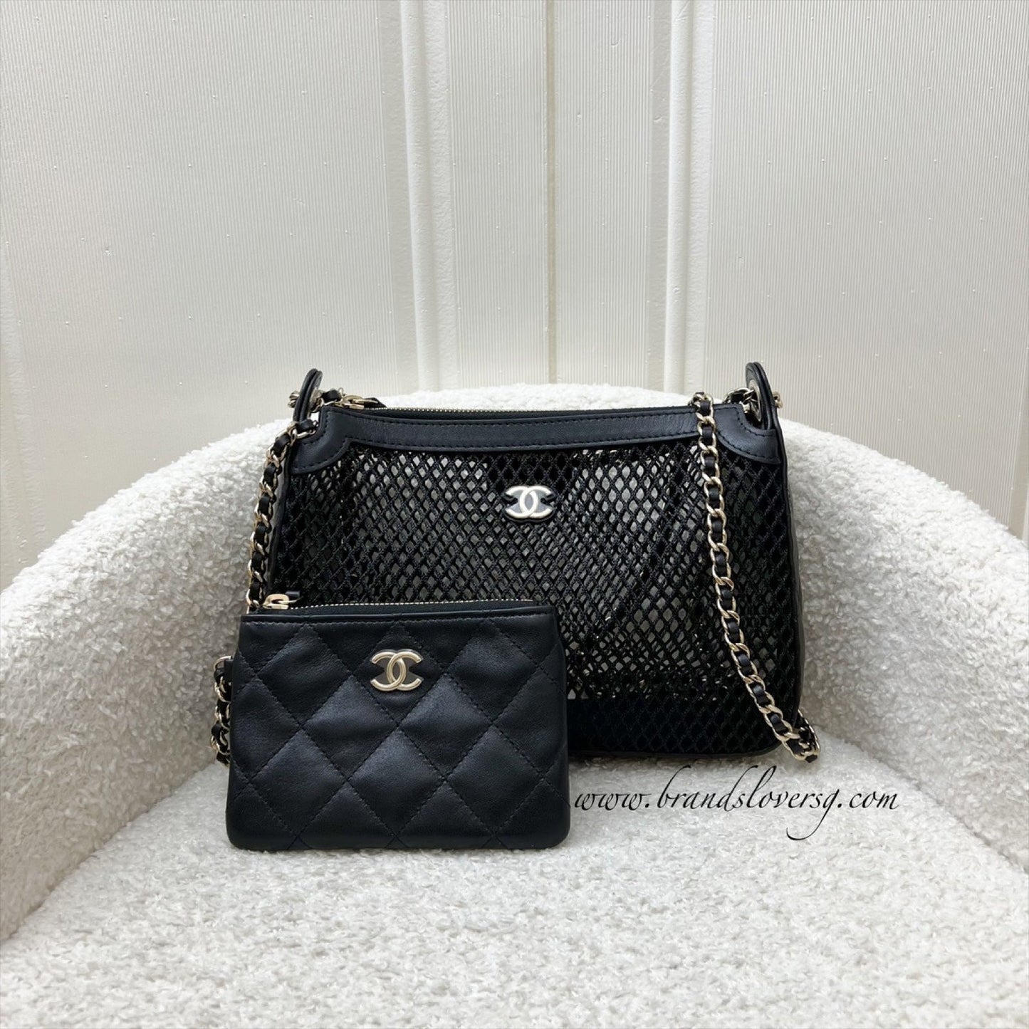 Chanel 25S Clutch on Chain in Clutch Bag - Rovelle Bags
