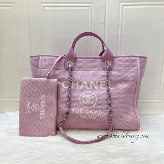 Chanel Medium / Large Deauville Tote Tote Bag - Rovelle Bags