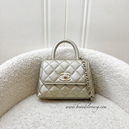 Chanel Micro Coco Handle Flap Flap Bag - Rovelle Bags