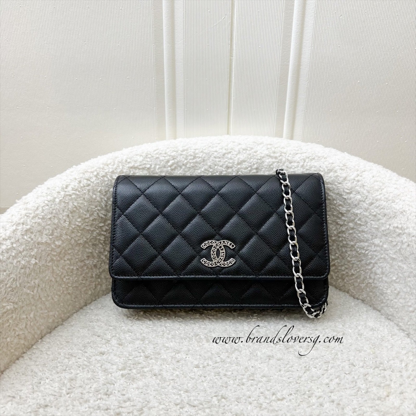 Chanel 25P Wallet on Chain WOC Crossbody Bag - Rovelle Bags