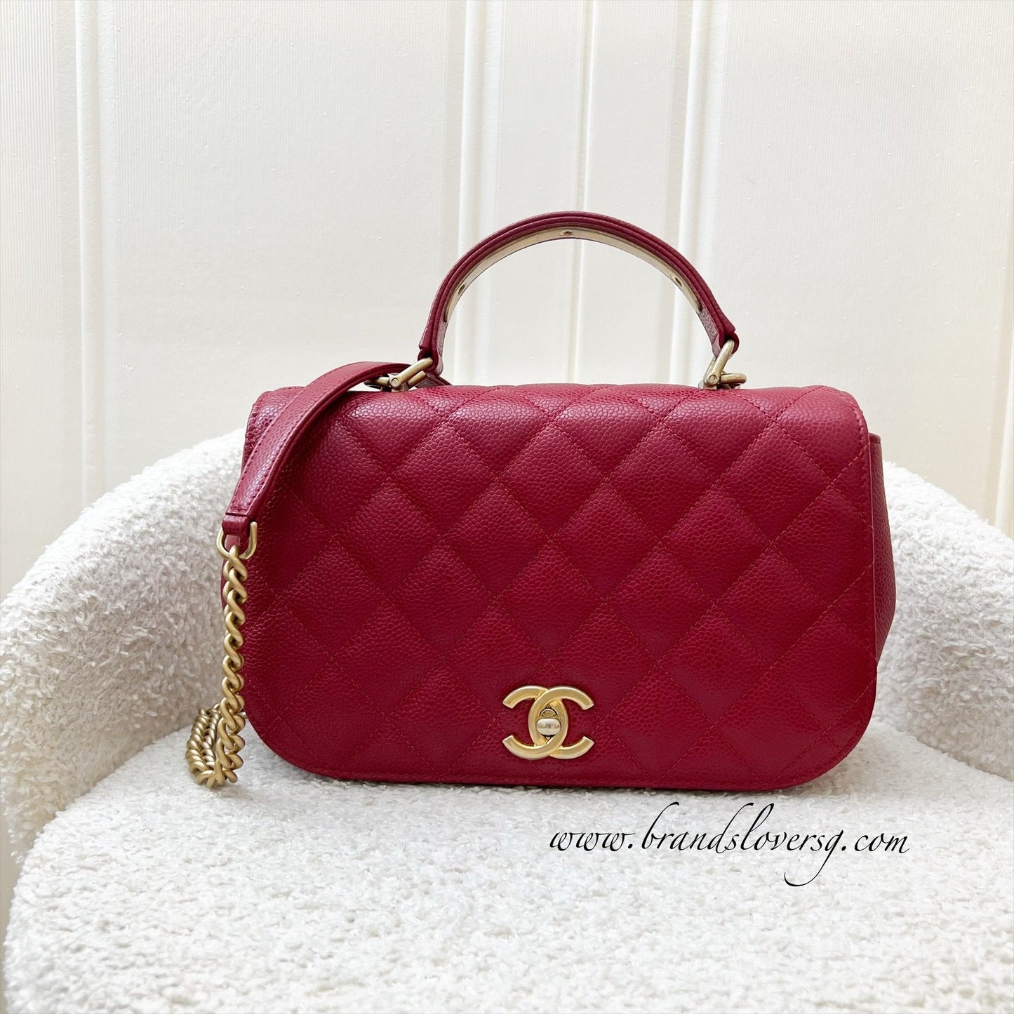 Chanel Top Handle Flap Flap Bag - Rovelle Bags