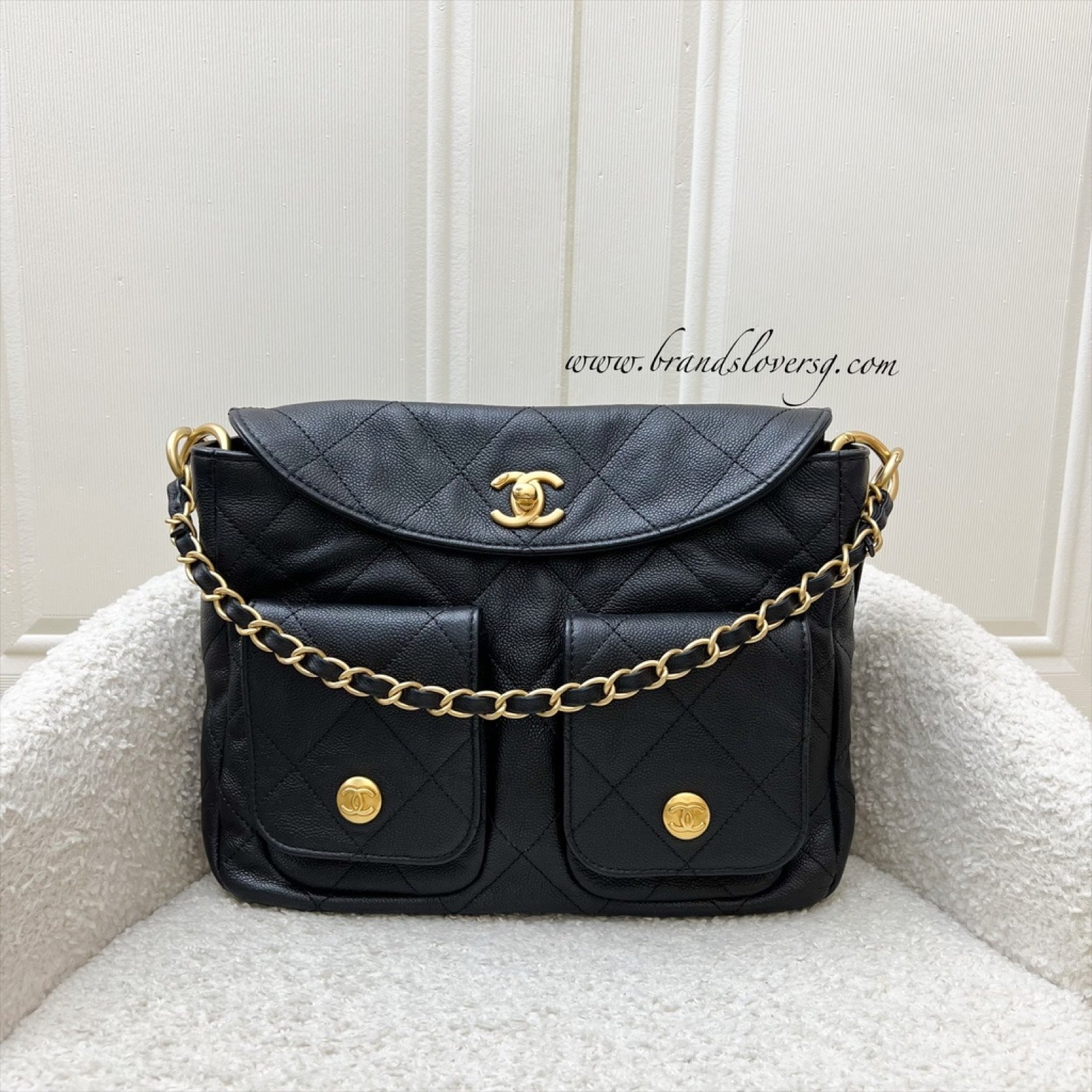 Chanel [Local Set - Original Receipt] Hobo Bag - Rovelle Bags