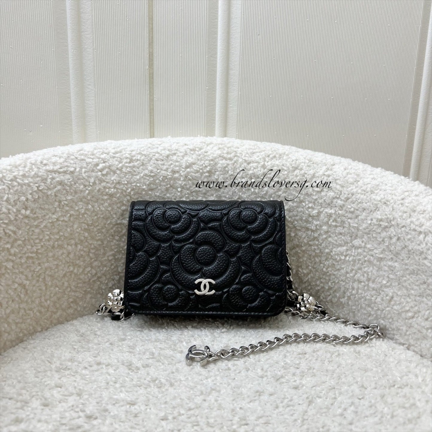 Chanel 20K Camellia Micro Flap / Flap Bag - Rovelle Bags