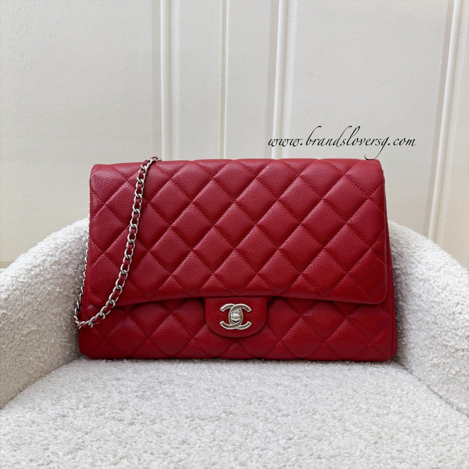Chanel Timeless Clutch with Chain in Clutch Bag - Rovelle Bags