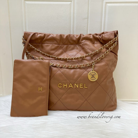 Chanel 22 Medium Hobo Handbag - Rovelle Bags
