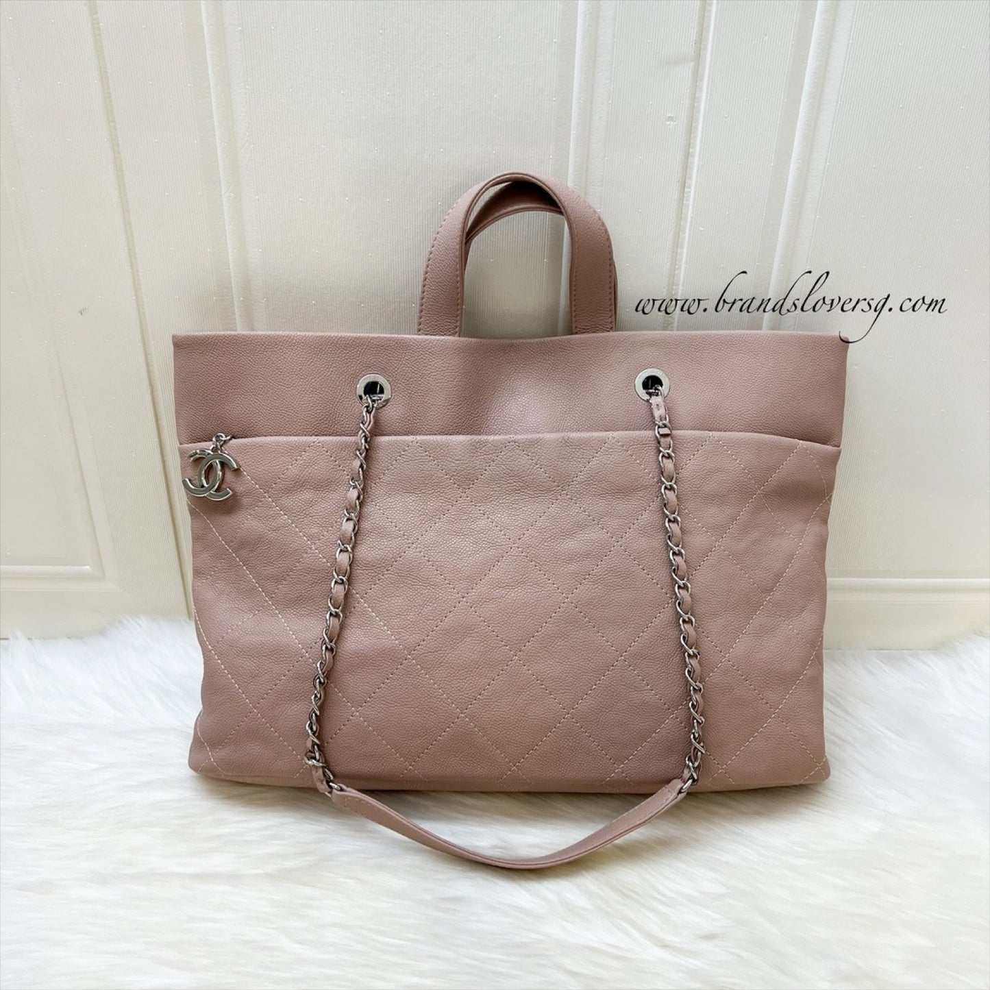 Chanel Large Quilted Tote Tote Bag - Rovelle Bags