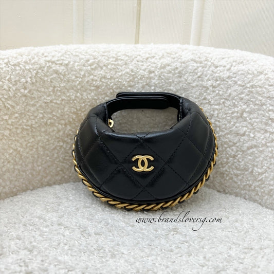 Chanel 25A Fortune Cookie Mini Pouch Handbag - Rovelle Bags