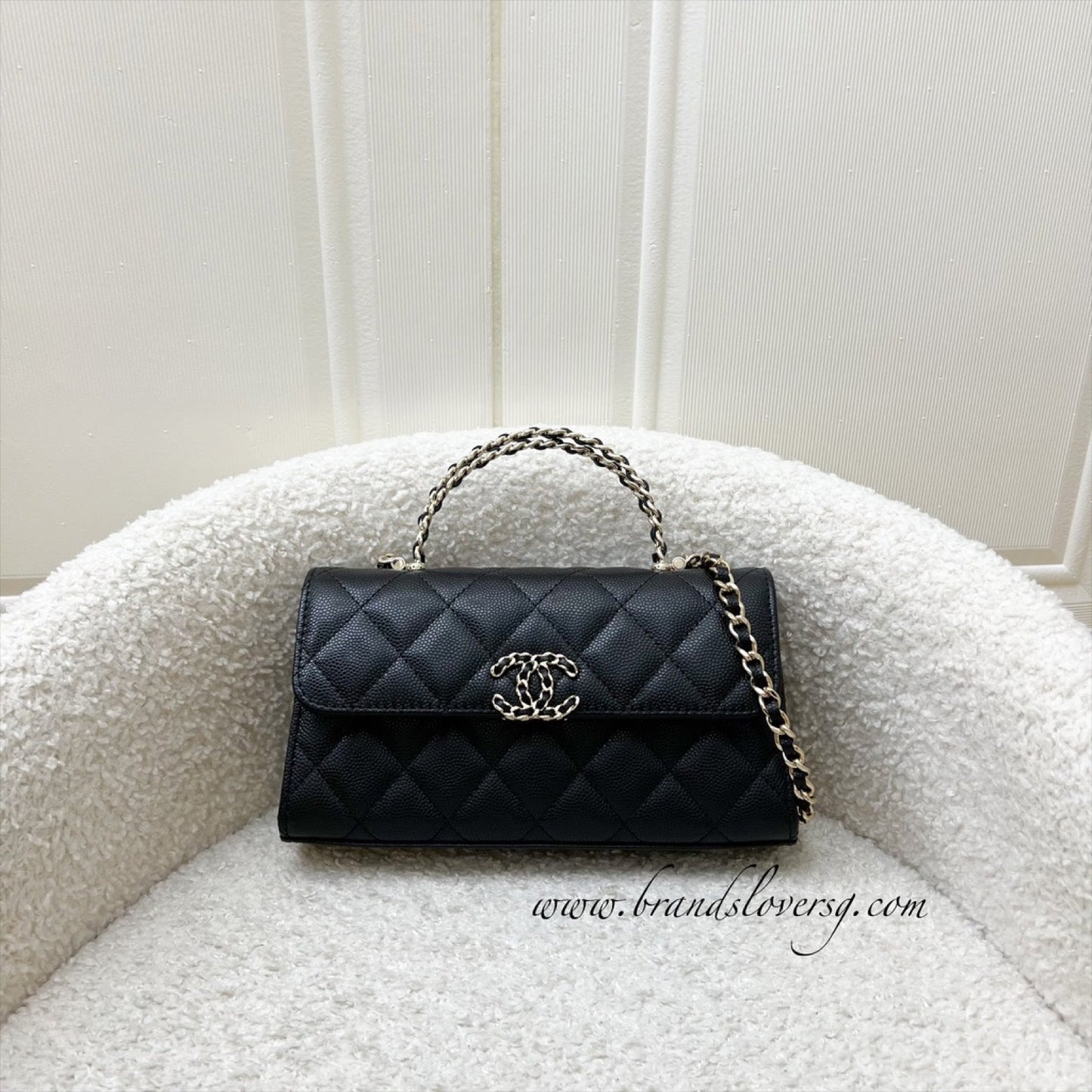 Chanel 25S Top Handle Kelly Clutch Clutch Bag - Rovelle Bags