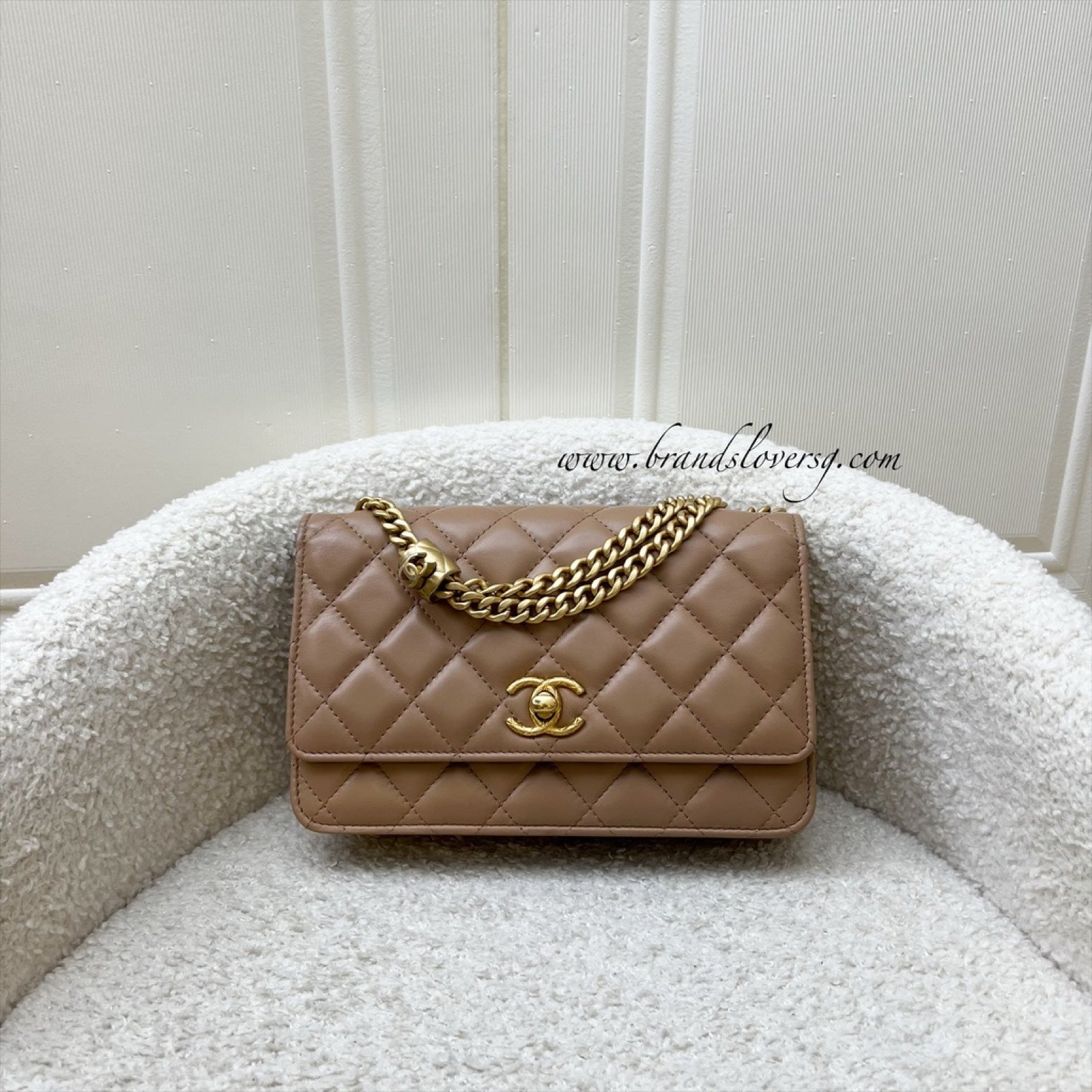 Chanel 22K Wallet on Chain WOC Crossbody Bag - Rovelle Bags