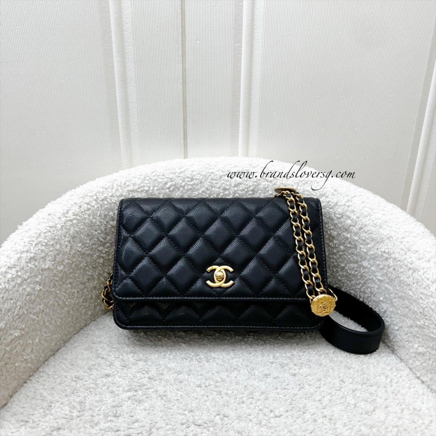 Chanel Twist Your Buttons Wallet on Crossbody Bag - Rovelle Bags