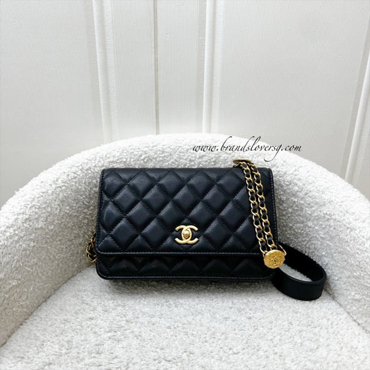 Chanel Twist Your Buttons Wallet on Crossbody Bag - Rovelle Bags