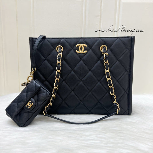 Chanel 24A "2-in-1" Small Tote in Tote Bag - Rovelle Bags