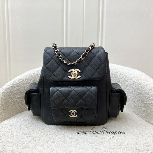 Chanel 23K Triple Pocket Duma Backpack Backpack - Rovelle Bags