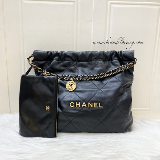Chanel 22 Medium Hobo Handbag - Rovelle Bags