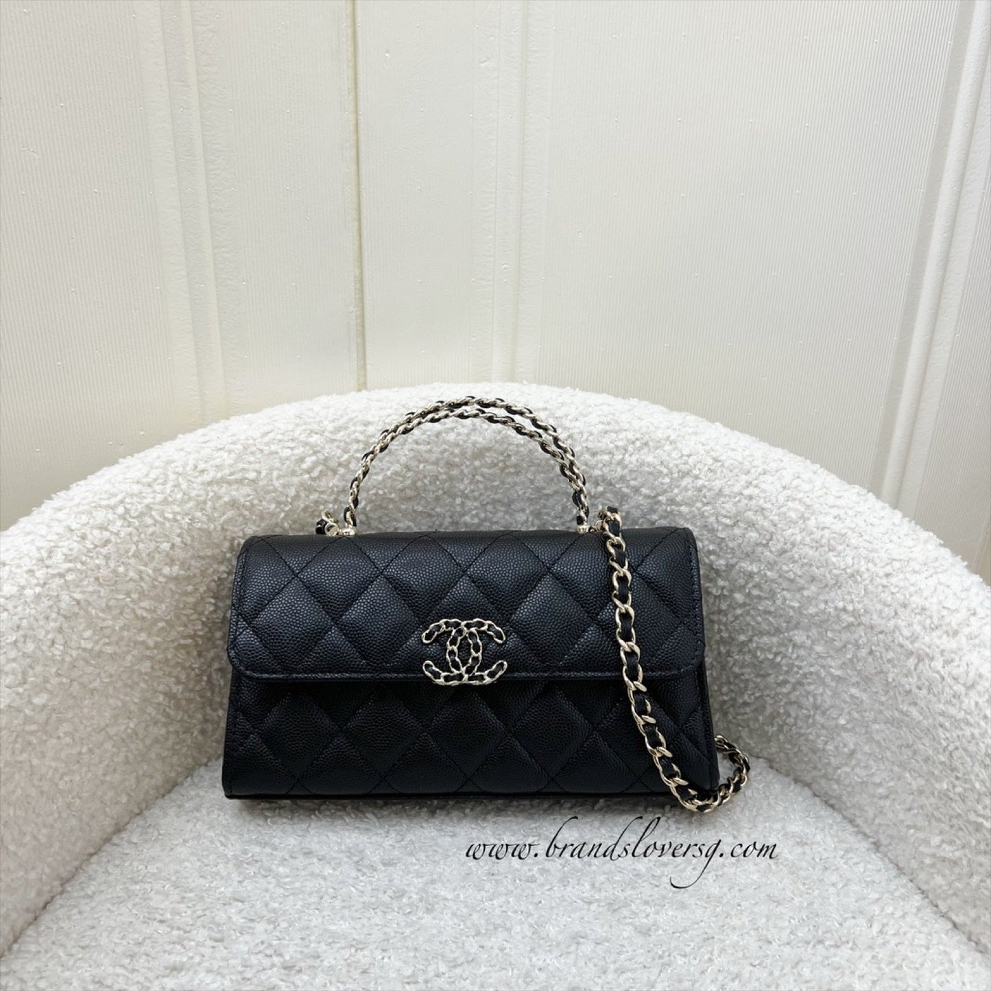 Chanel 25S Top Handle Kelly Clutch Clutch Bag - Rovelle Bags
