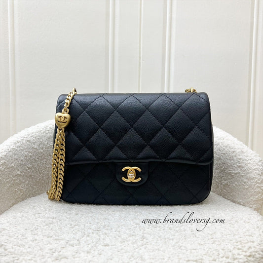 Chanel 23P / 24P Heart Adjustable Flap Bag - Rovelle Bags
