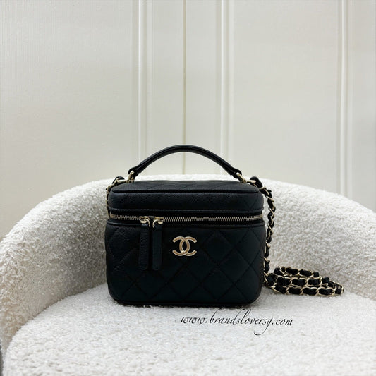 Chanel 22S Top Handle Vanity Case Handbag - Rovelle Bags