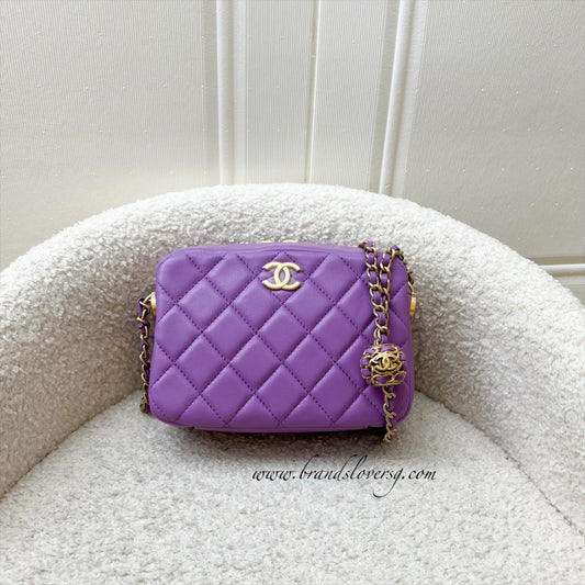 Chanel 22S Pearl Crush Camera Camera Bag - Rovelle Bags