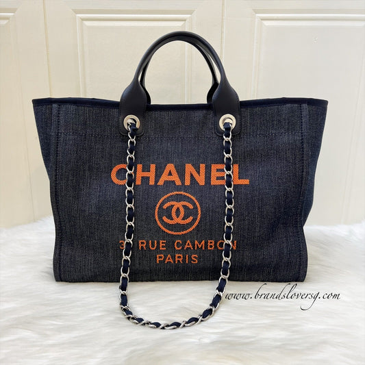Chanel Medium / Large Deauville Tote Tote Bag - Rovelle Bags