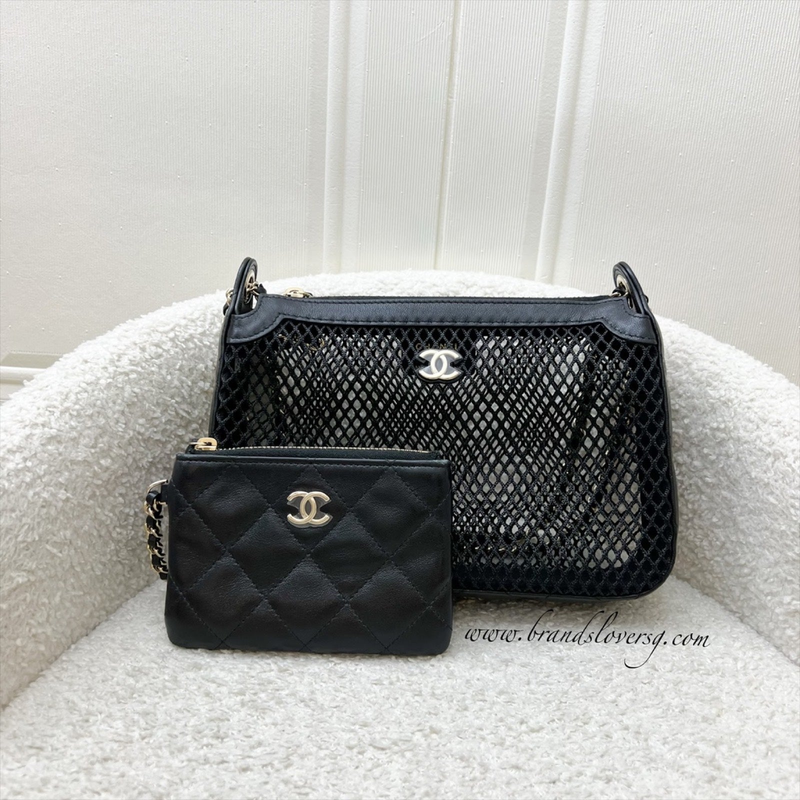 Chanel 25S Clutch on Chain in Clutch Bag - Rovelle Bags