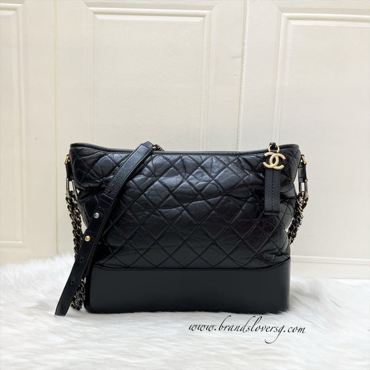 Chanel Large Gabrielle Hobo in Black Shoulder Bag - Rovelle Bags