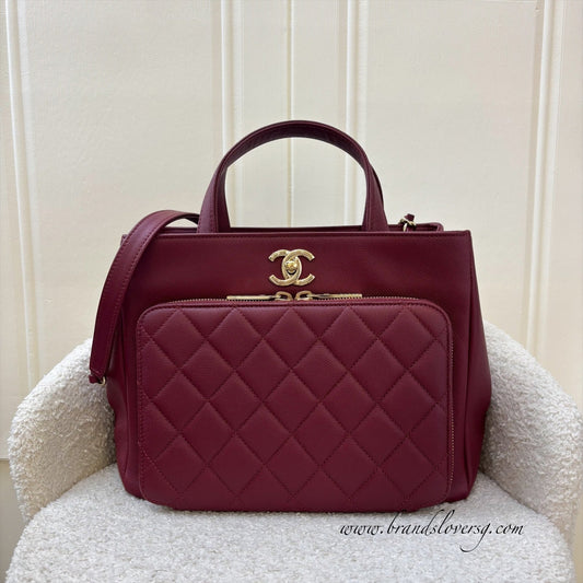Chanel Business Affinity Top Handle Tote Tote Bag - Rovelle Bags