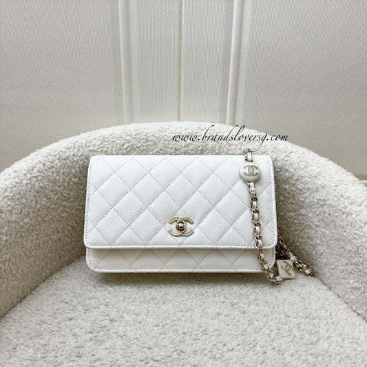 Chanel 25P Wallet on Chain WOC Crossbody Bag - Rovelle Bags