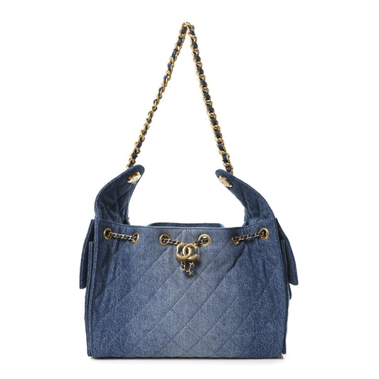 Chanel Washed Quilted Small Chanel 25 Handbag - Rovelle Bags