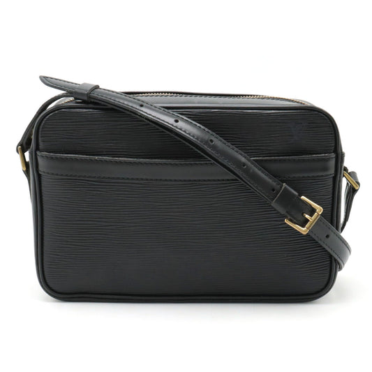 LOUIS VUITTON Louis Vuitton Epic Trocadero 24 Shoulder Bag Leather Noir Black Black Gold M52312
