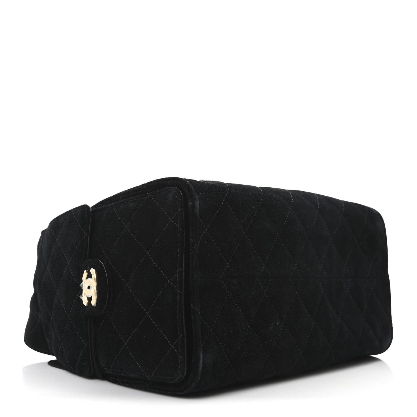 Chanel Suede Quilted Small Chanel 25 Handbag - Rovelle Bags