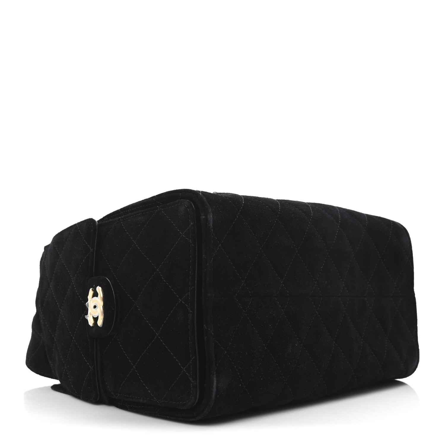 Chanel Suede Quilted Small Chanel 25 Handbag - Rovelle Bags
