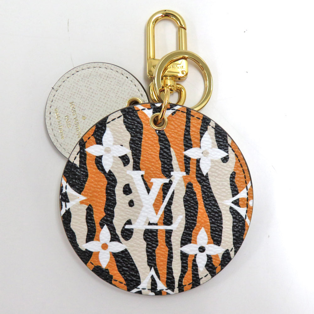 Louis Vuitton M68470 Giant Monogram Jungle Ivory Brown Black Zebra Cloth Bagg Chamber Key Her Keyling Small Mens