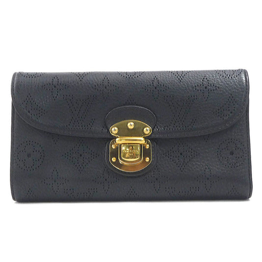 Louis Vuitton Mahina Leather Long Wallet (Bi-Fold)
