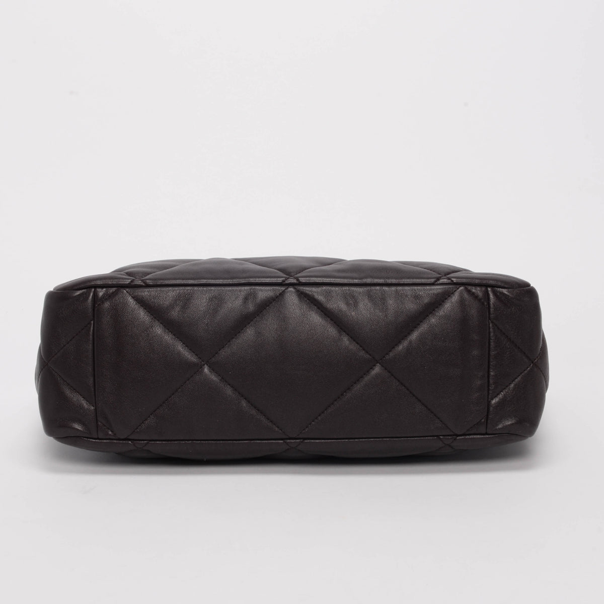 Chanel Aubergine Quilted Lambskin 19 East Tote Bag - Rovelle Bags