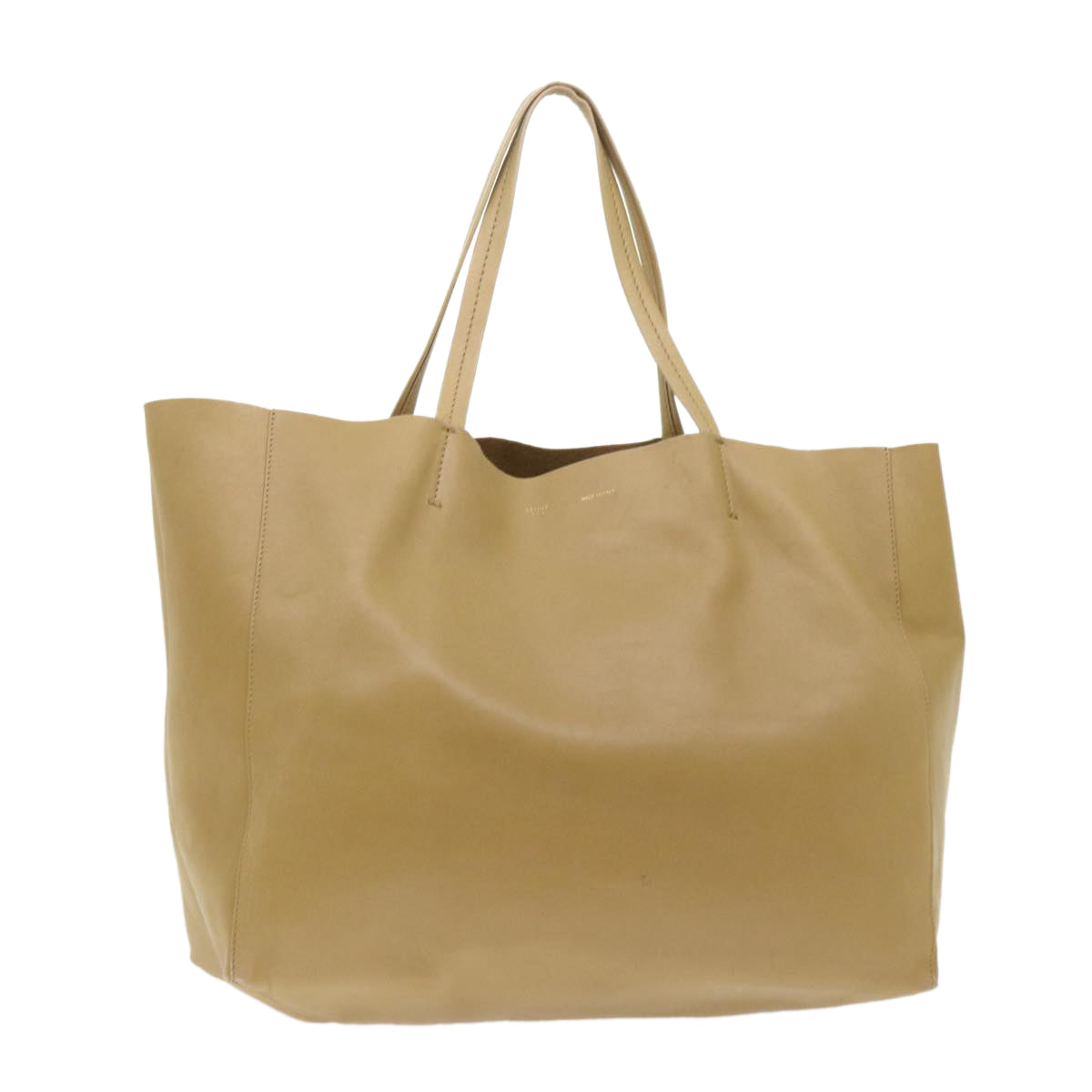 Luxury CELINE Shoulder Bag Leather Beige ep1109