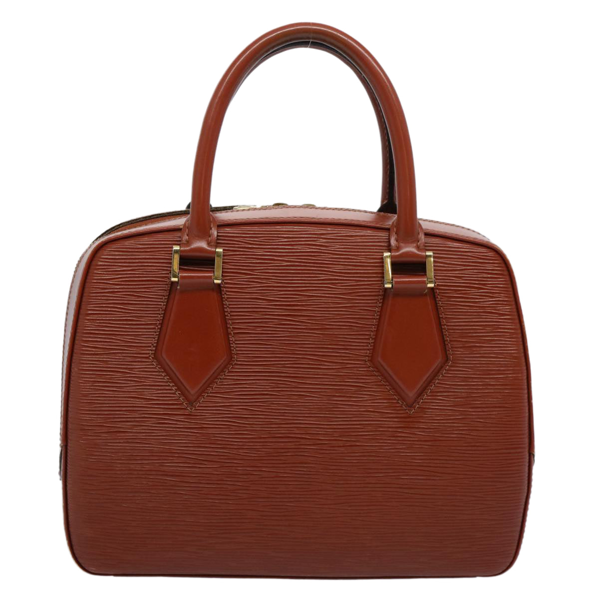 LOUIS VUITTON Epi Sablon Hand Bag Brown M52043 LV Auth ep2553