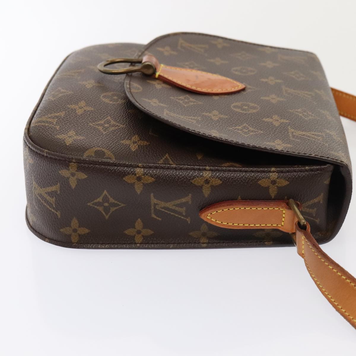 LOUIS VUITTON Monogram Saint Cloud GM Shoulder Bag M51242 LV Auth ep5469