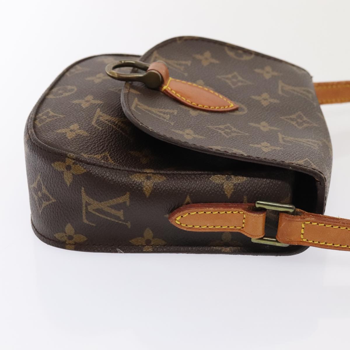LOUIS VUITTON Monogram Saint Cloud PM Shoulder Bag M51244 LV Auth ep5551