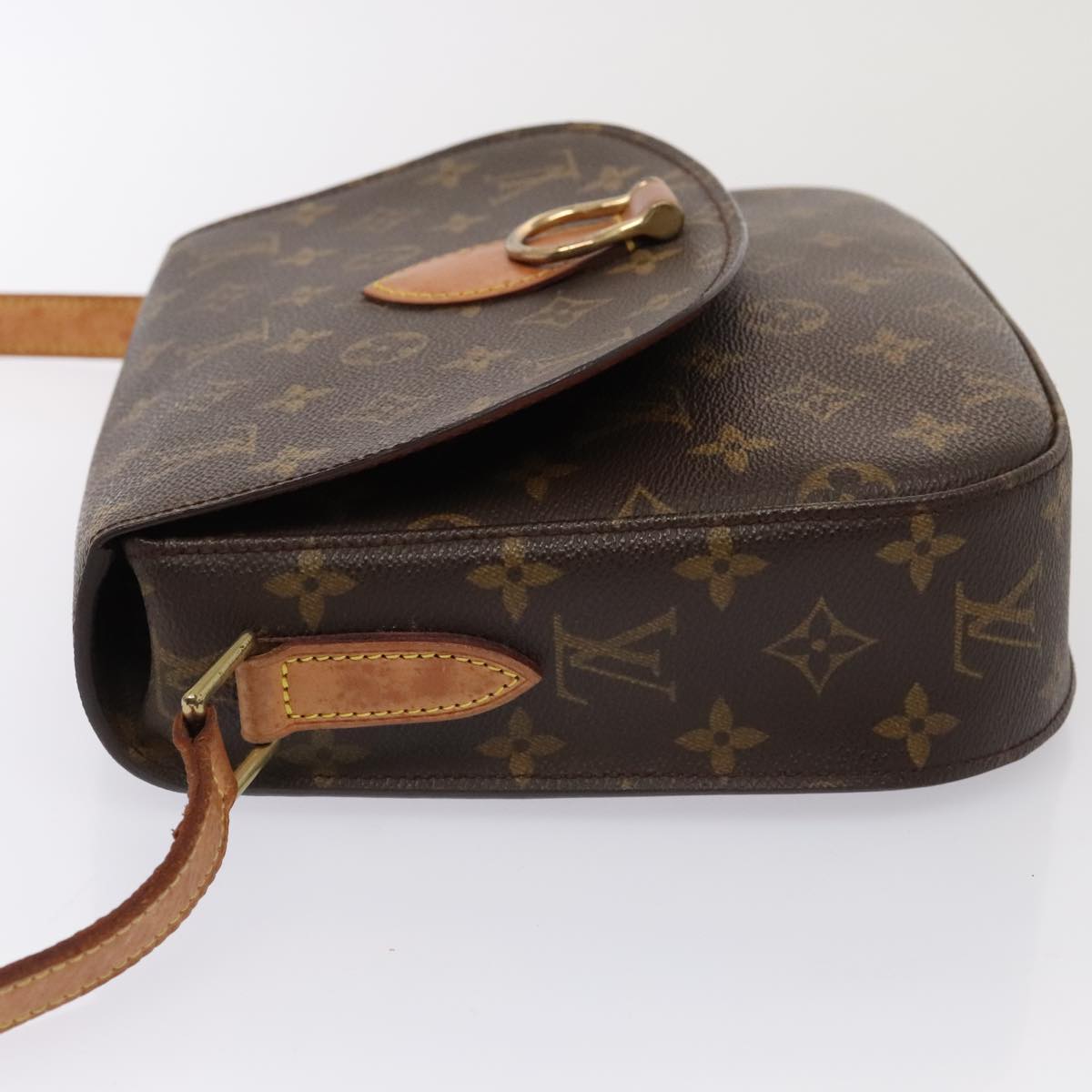 LOUIS VUITTON Monogram Saint Cloud GM Shoulder Bag M51242 LV Auth ep5577
