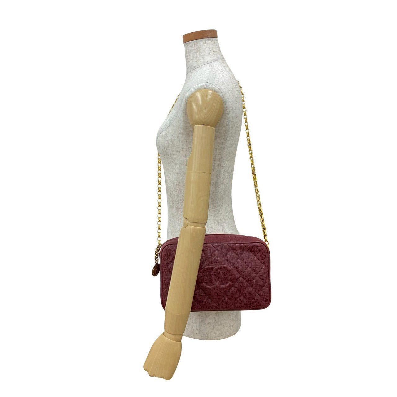 Chanel Matelassé Caviar Skin Shoulder Bag - Rovelle Bags