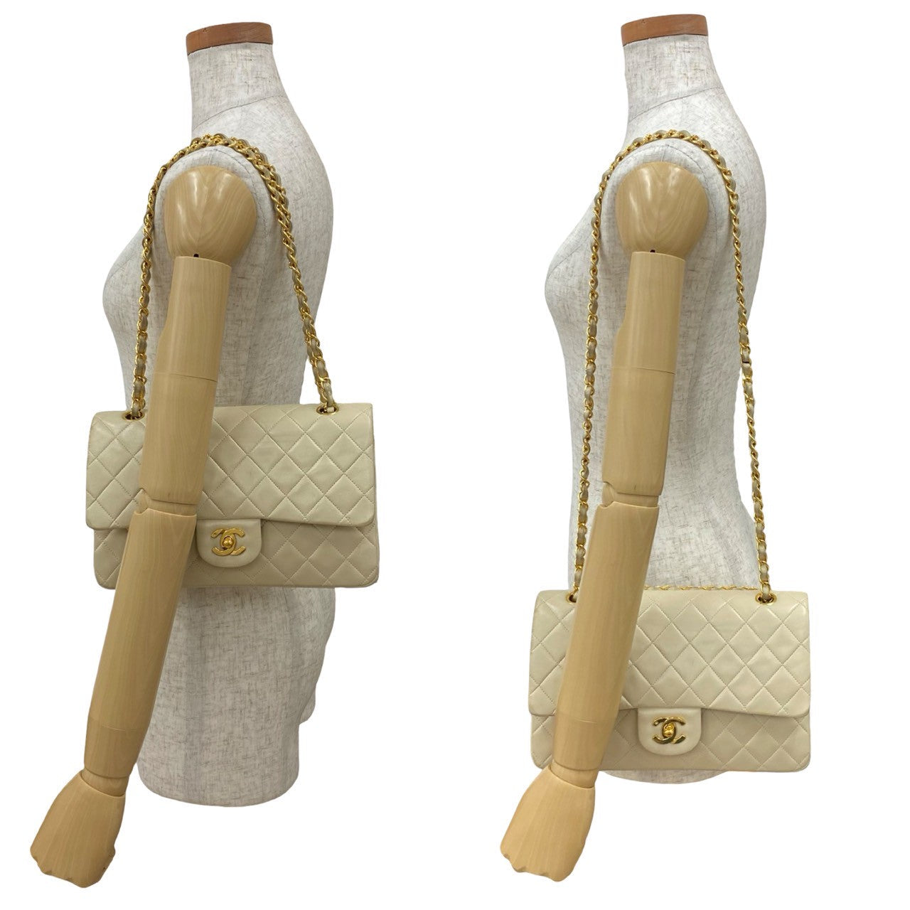 Chanel Coco Mark Lambskin Shoulder Bag - Rovelle Bags
