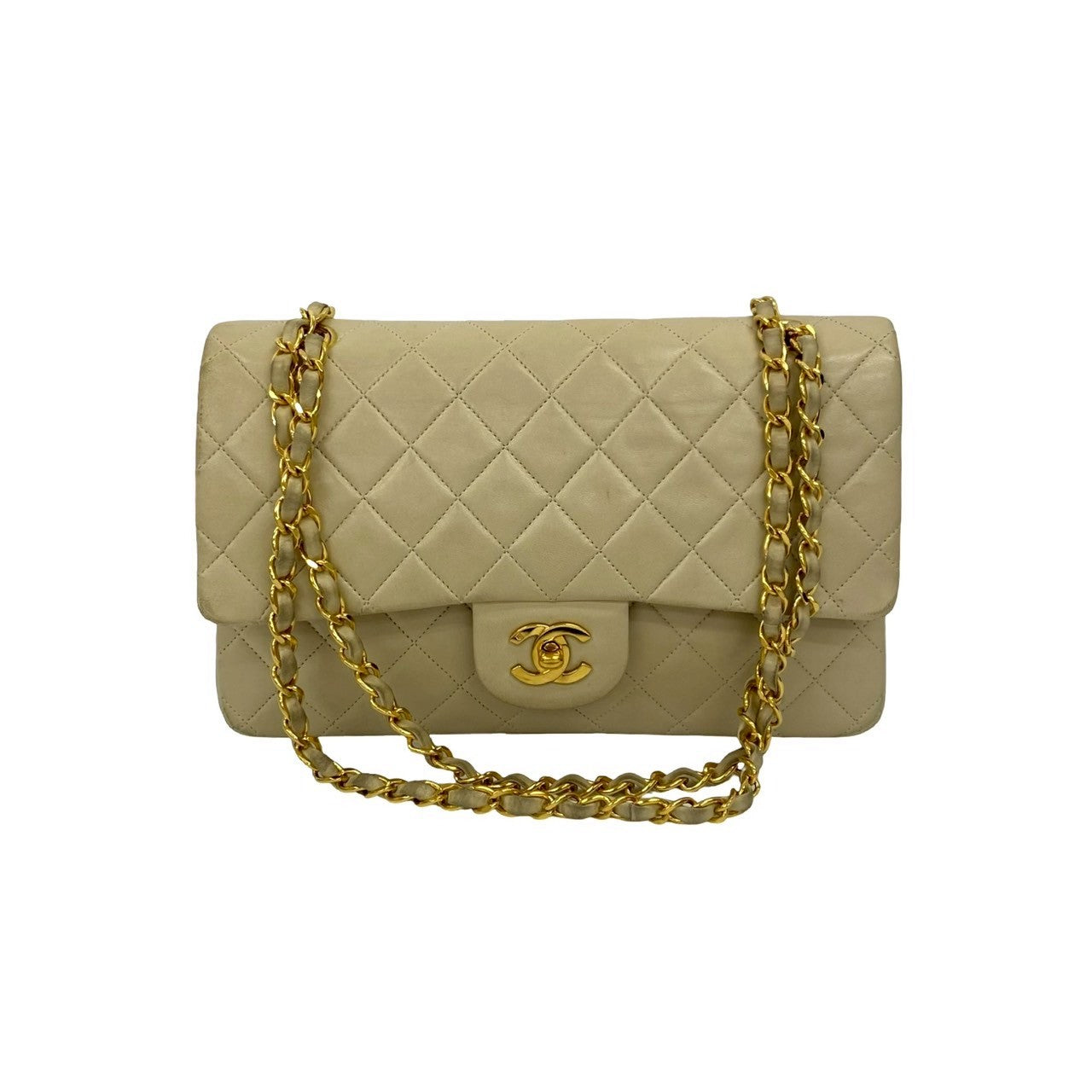 Chanel Coco Mark Lambskin Shoulder Bag - Rovelle Bags