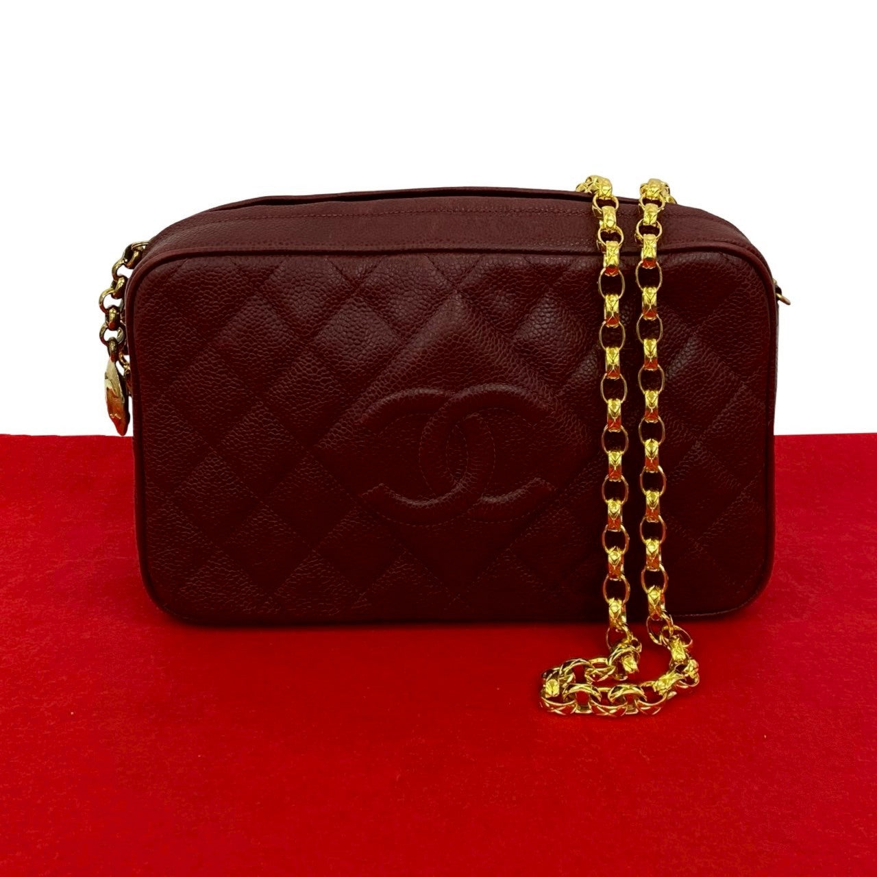 Chanel Matelassé Caviar Skin Shoulder Bag - Rovelle Bags