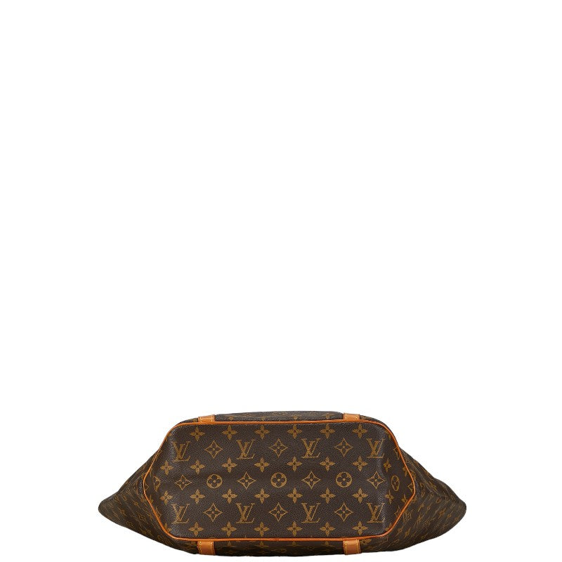 Louis Vuitton Monogram Sacksack Bag Handbag M51108 Brown PVC Leather Louis Vuitton