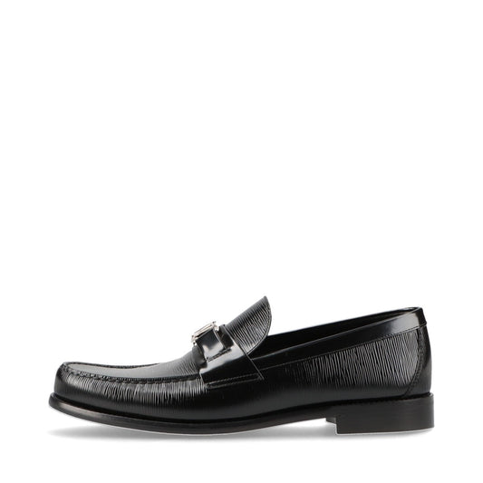 Louis Vuitton Main Line 22 Years Patent Leather 9 Mens Black FA0212 LV Logo Epi